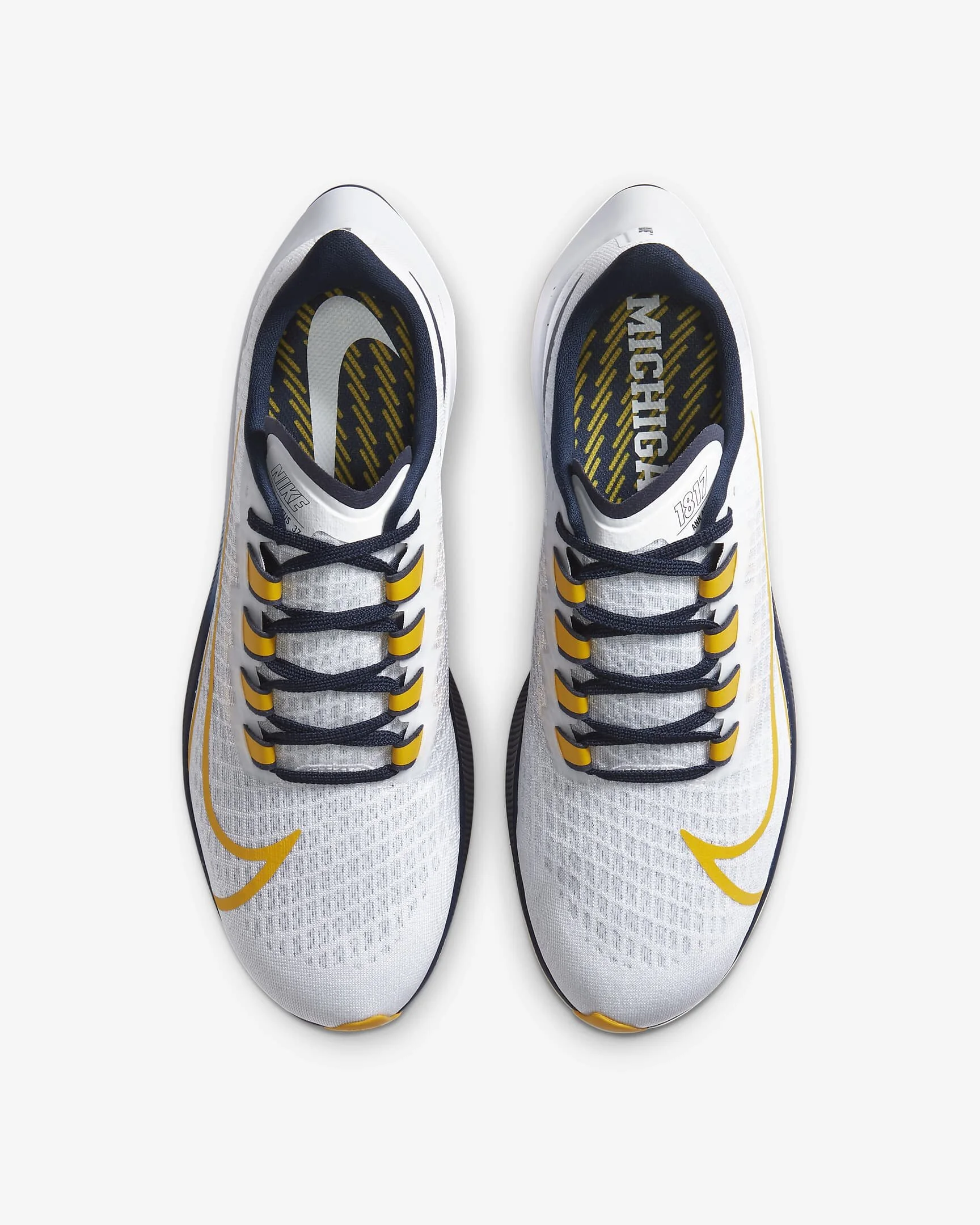 Men's michigan air zoom pegasus 36 running shoes hot sale